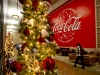 Coke headquarters holiday display